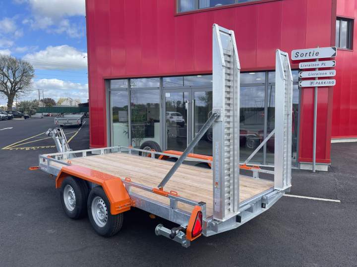 Porte engin catalogue - 2 essieux